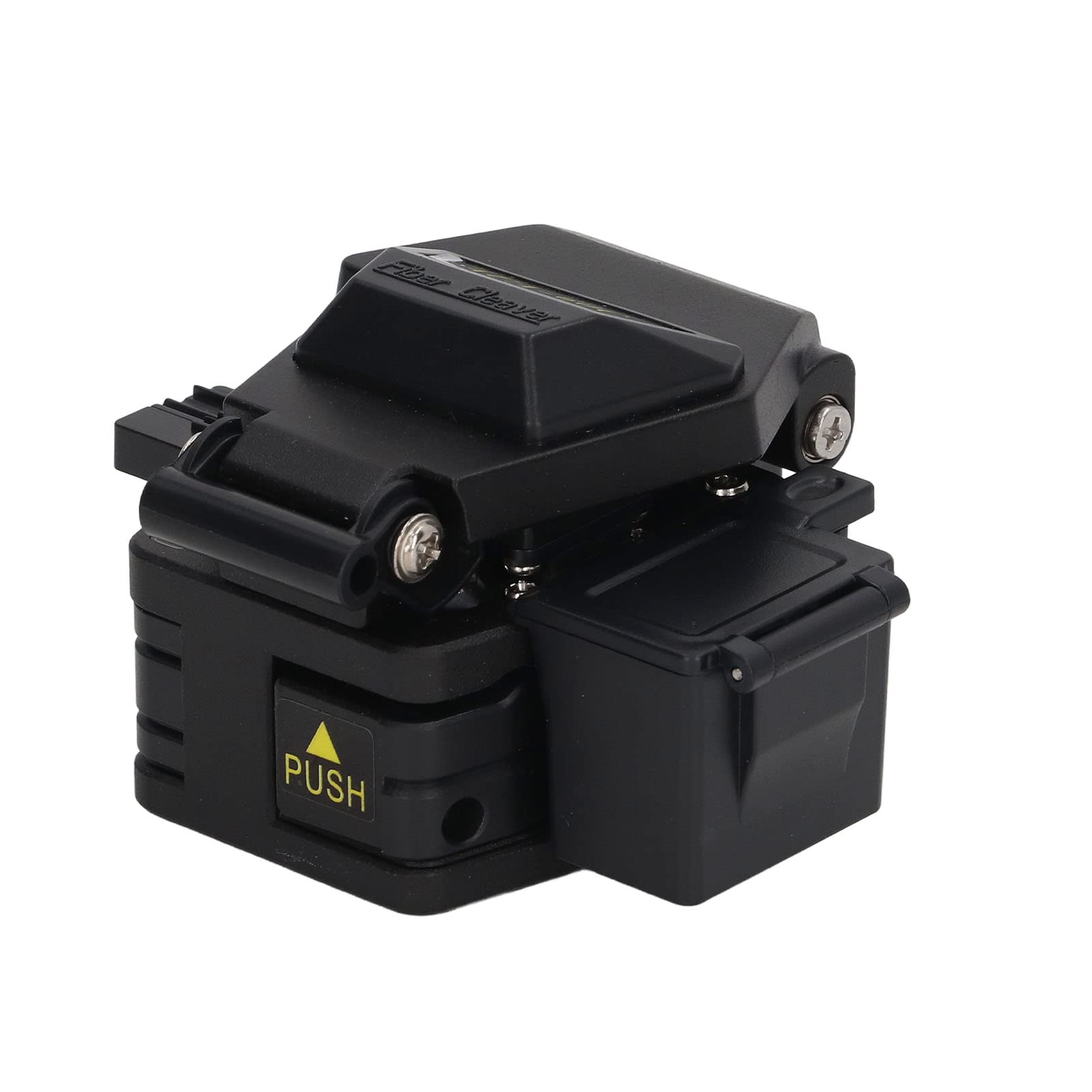Fabater Couperet de Fibre, Kit d'outils de Coupe de Fibre Optique Haute Précision 125 μm avec Lame en Acier au Tungstène et Boîte à Déchets pour l'épissage de Câbles
