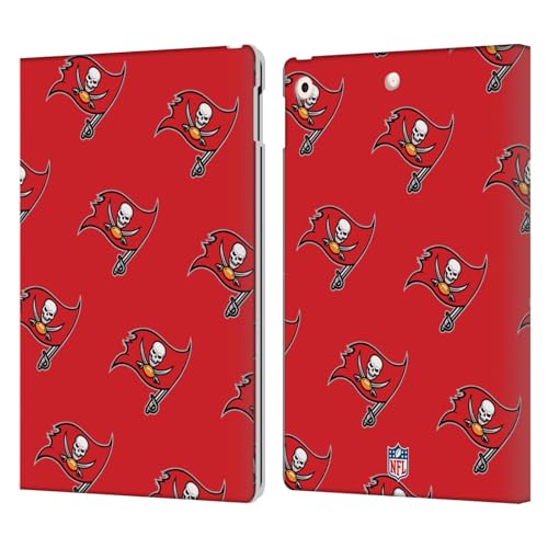 Étui en cuir iPad 10.2 Head Case Designs NFL Buccaneers Premium