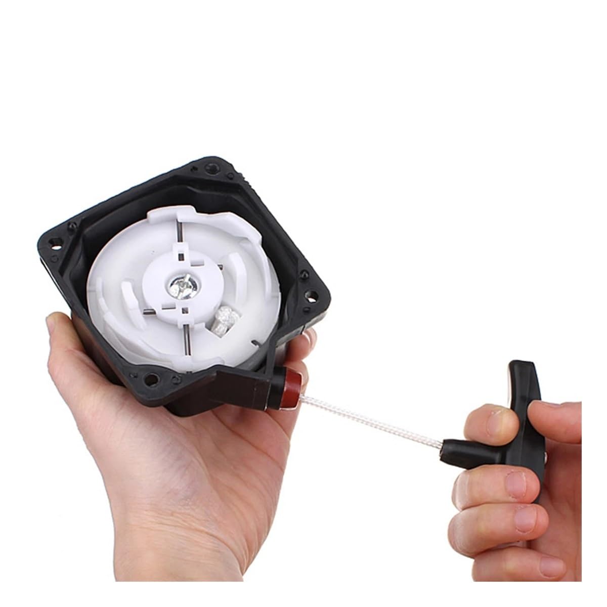 Compatible con desbrozadoras de 43 CC, con Arranque por Retroceso de 80 mm para cortacéspedes