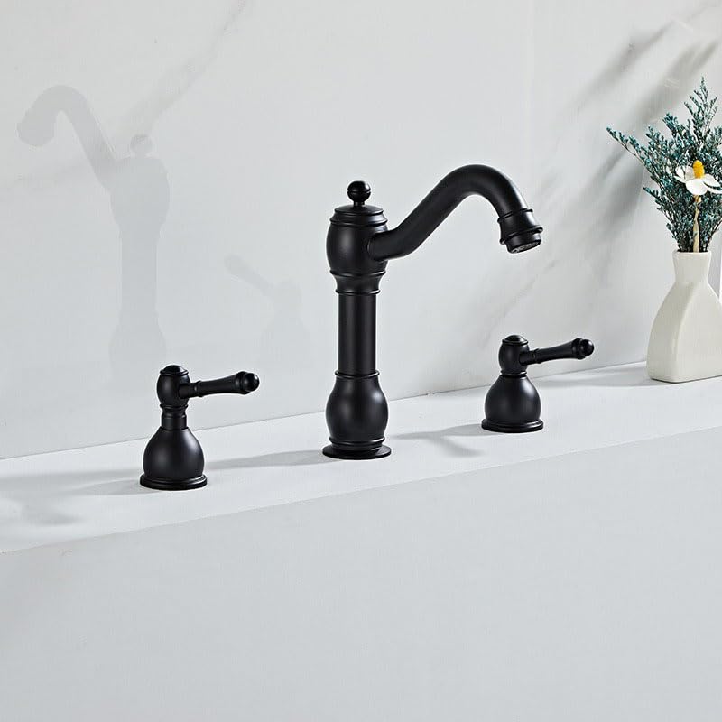 Grifos de fregadero de baño cascada con control de agua fría y caliente LWX
