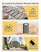FEELLE Solar Charger Power Bank, 27000mAh Wireless Portable Charger with 4 Solar Panels, 22.5W Fast Charging Battery Pack USB-C in/Output PD+QC3.0 Portable Power Bank for All Cell Phones