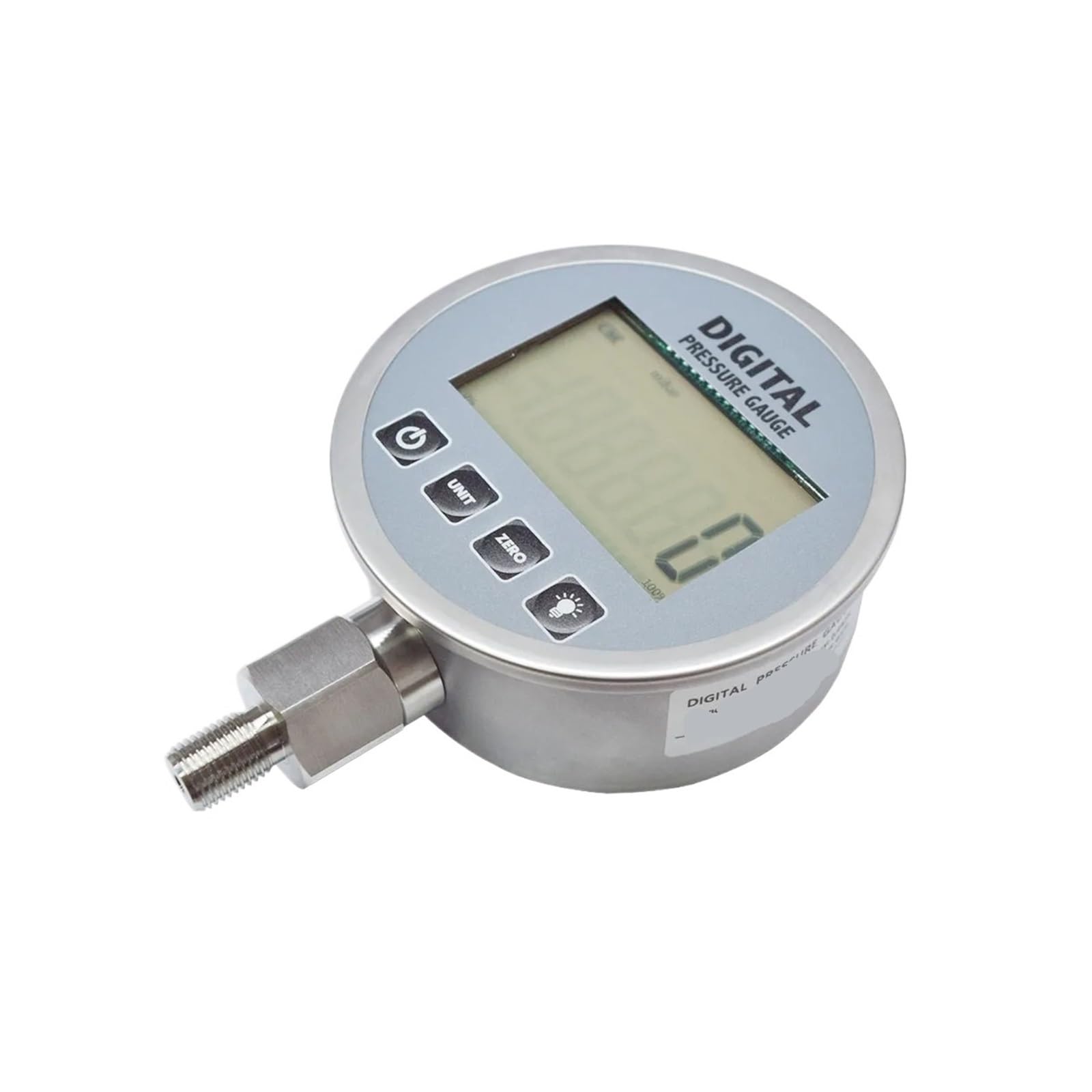 Digitales Manometer, DR3720, Durchmesser 105 mm, Edelstahl-Wasserdruckmessgerät, industrielles Messgerät(0-2.5Mpa)