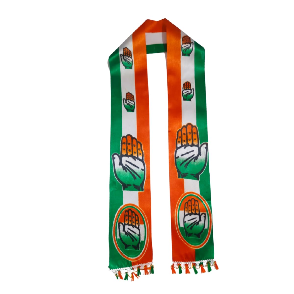 midiron Gamcha For Men,Women l Congress Party Patka/Gamcha Tricolor l Congress logo design multicolor, Political Events-picture-19