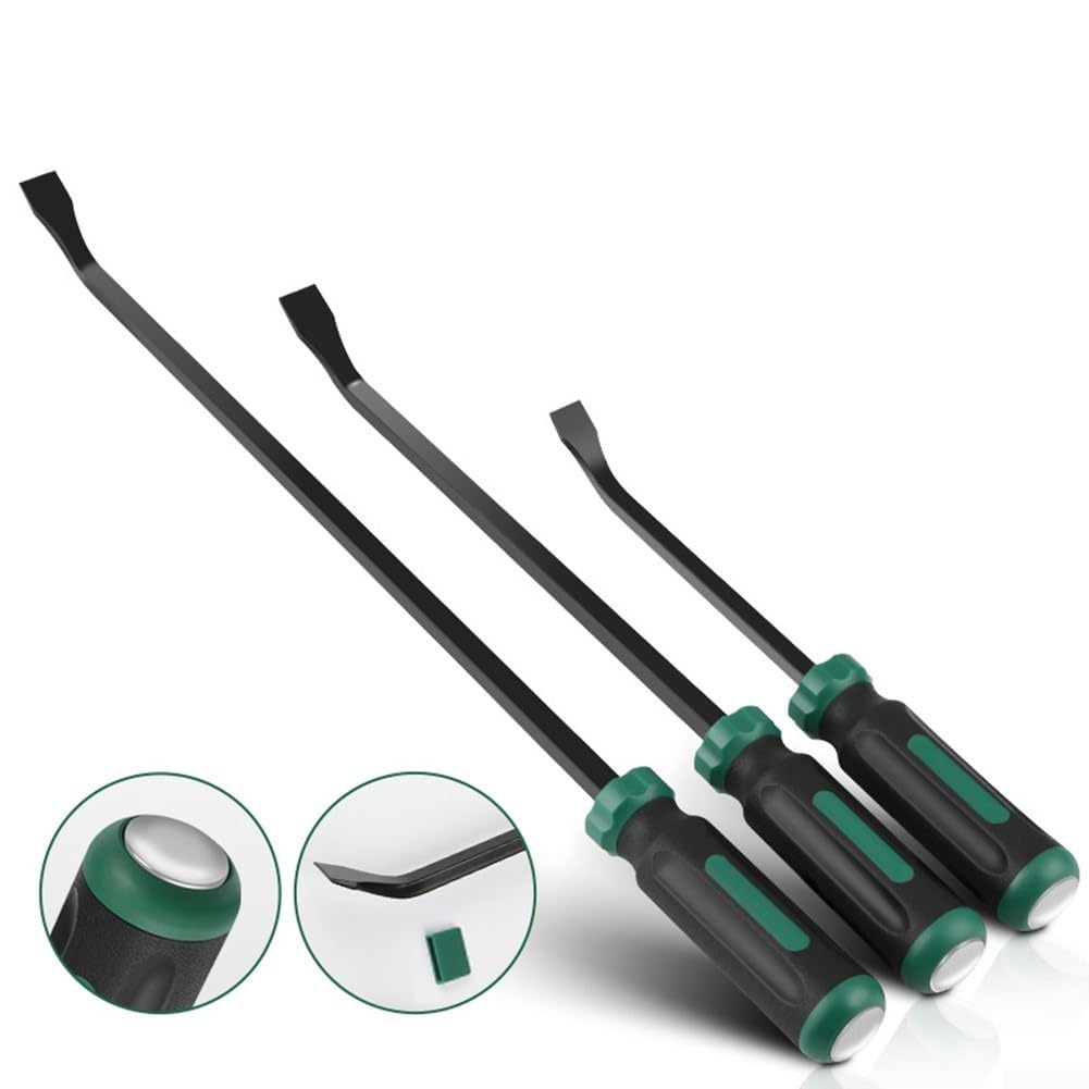 Herramientas de palanca para reparación de automóviles, construcción robusta con asas ergonómicas y tapa compatible con martillo (18 pulgadas)