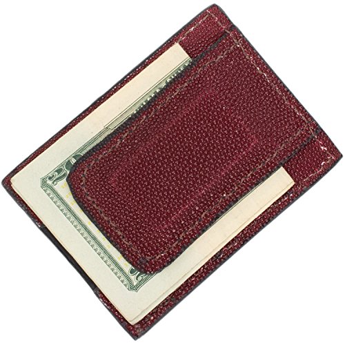 Genuine Stingray Skin Magnetic Money Clip Wallet