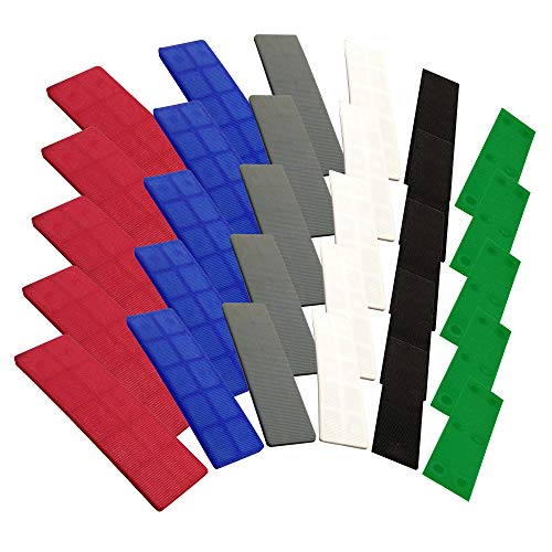 JCP Paquete de 100 unidades de 100 mm x 28 mm para ventanas planas, de 1 mm a 6 mm