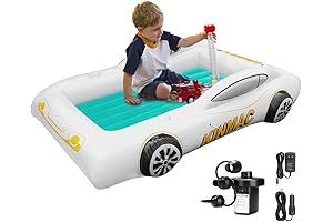 Inflatable Bed for Active Toddlers for Camping Trips and Travel Adventures