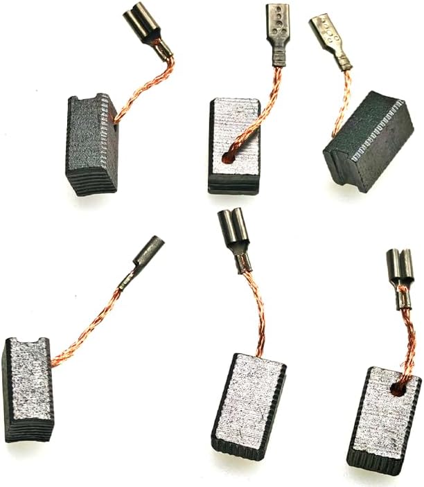 1380, Carbon Motor Brushes Suitable For B-sch Slim Angle Grinder 6Pcs