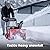 PowerSmart 24-Inch Gas Snow Blower with 212cc Engine, Electric Start, and 6 Forward/2 Reverse Speeds, Two-Stage, Self-Propelled Snow Blower with LED Lights