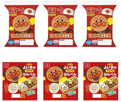 Amazon いちまさ アンパンマン はんぺん かまぼこ 2種6袋 セット お弁当 おかず キャラ弁 キャラクター弁当 一正蒲鉾 いちまさ かまぼこ 通販