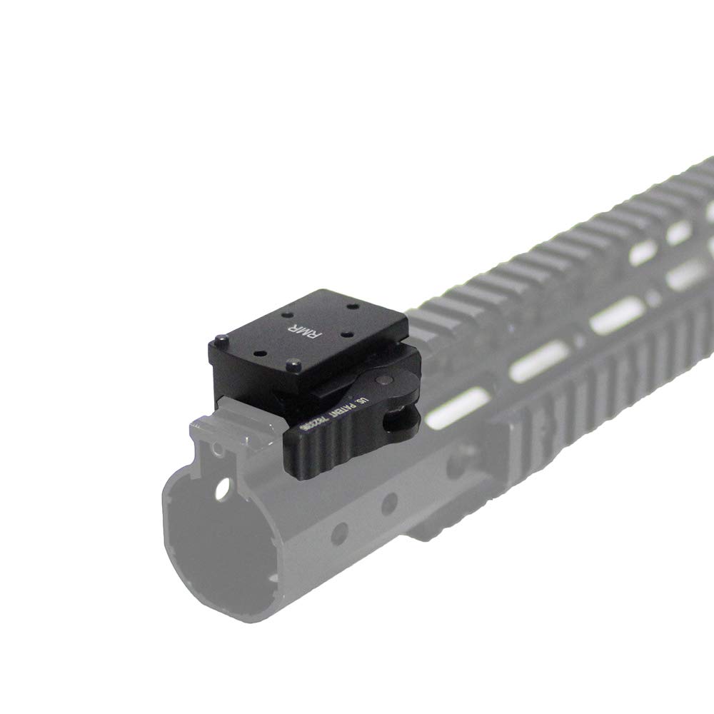 SPINA OPTICS Mini S-FR Red Dot Sight Mount Riser with QD Quick Detach Auto Lock fit 20mm Picatinny Rail Base