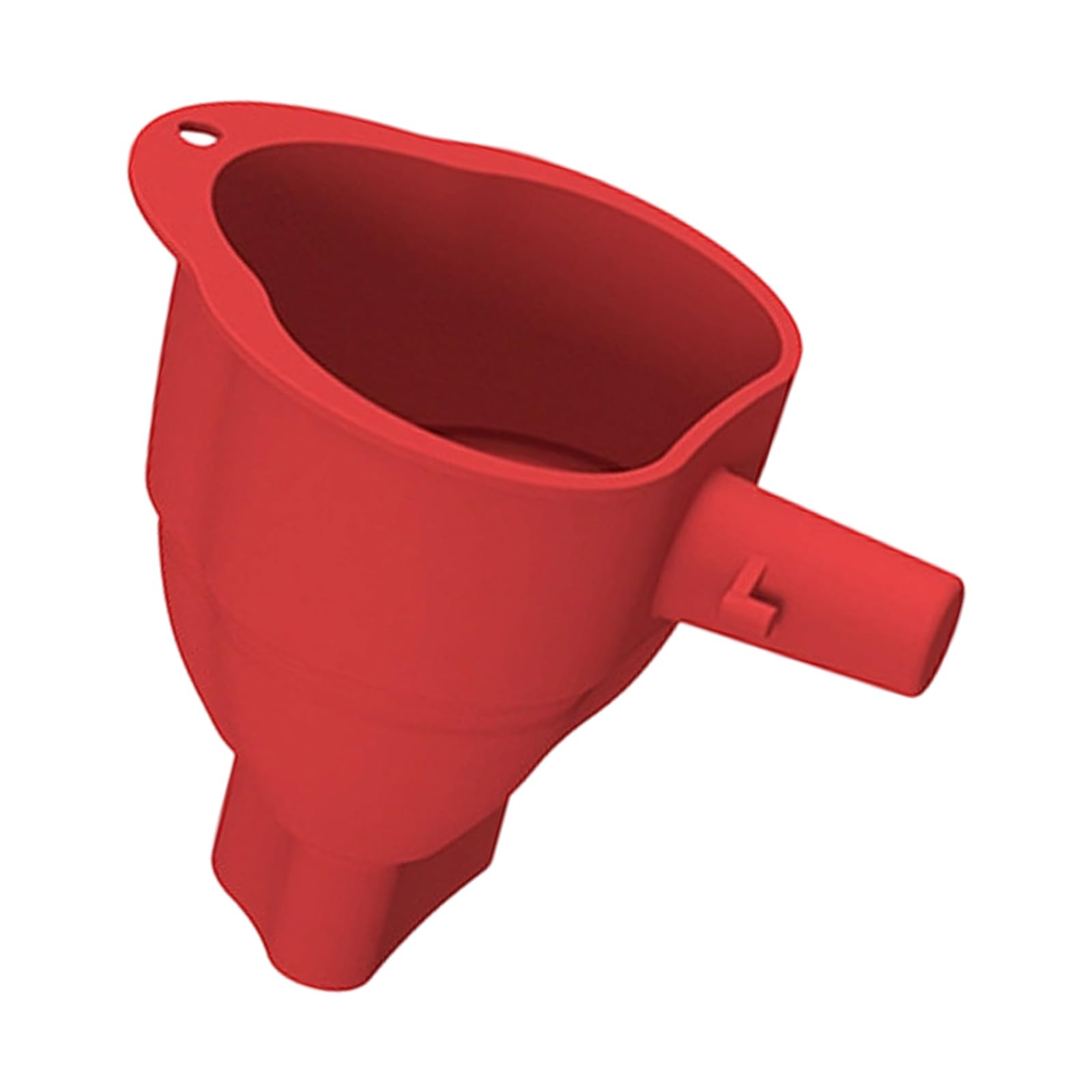 Whoasyst Flexible Silicone Flour Funnel for Baking with Pouring Spout Easy to Clean Kitchen Tool Stand Mixer Accessories Baking Channel Stirrer