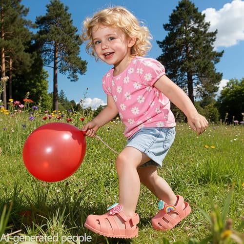 Image of ChayChax Toddler Classic Fisherman Sandals Boys Girls Closed Toe Water Pool Beach Sandal Naturally Splay