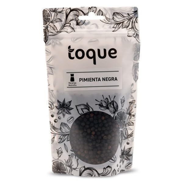 Pimienta Negra en Grano Toque, 90g