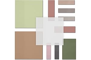 AIERSA Transparent Sticky Notes: Perfect for Note Taking and Organization