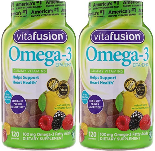 Vitafusion Omega-3 Gummies, 240 Count