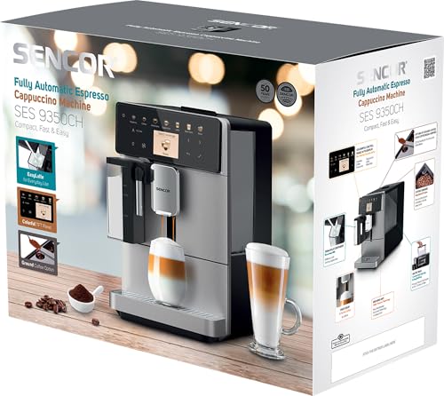 SENCOR Automatische Espresso-/Cappuccinomaschine SES 9350CH 7 SENCOR Automatische Espresso-/Cappuccinomaschine SES 9350CH