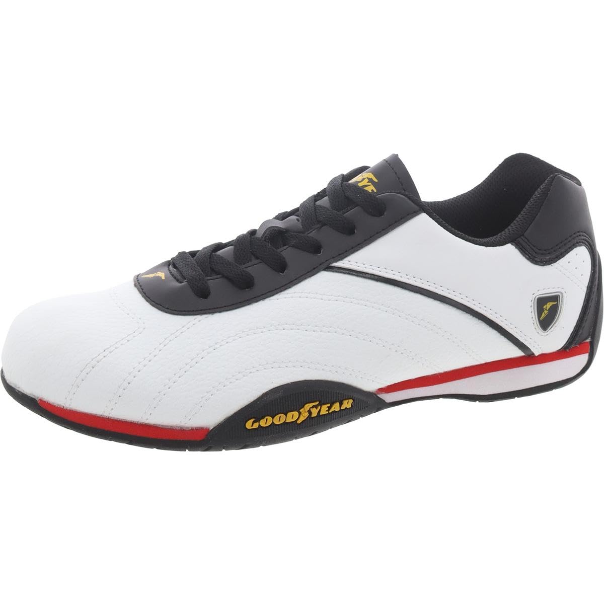 Goodyear Mens Ori Racer Sneaker – Low-Top Sneakers, PU Leather & Mesh Lining