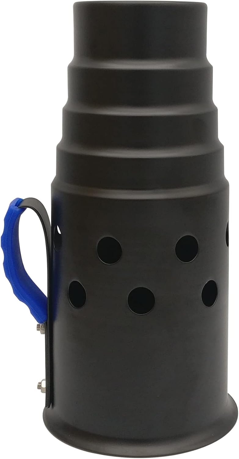 KKDUCK Hookah Wind Cover Metal Hookah Charcoal Holder with