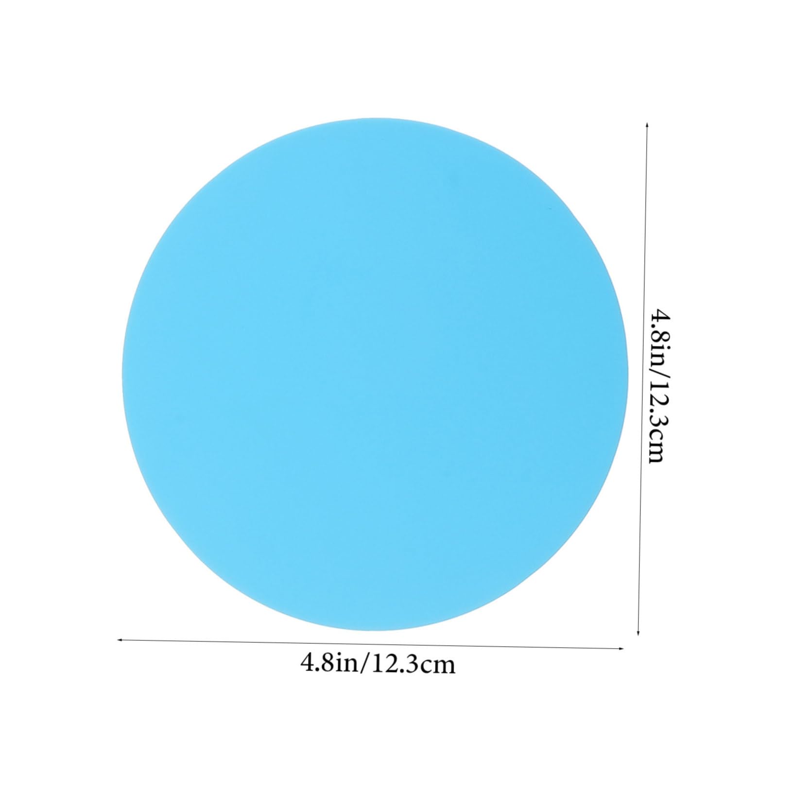 HOODANCOS Jar Lid Opener Gripper Pad Set of 5 Silicone Bottle Opener Pad Non-Slip Coaster for Beer Soda Juice