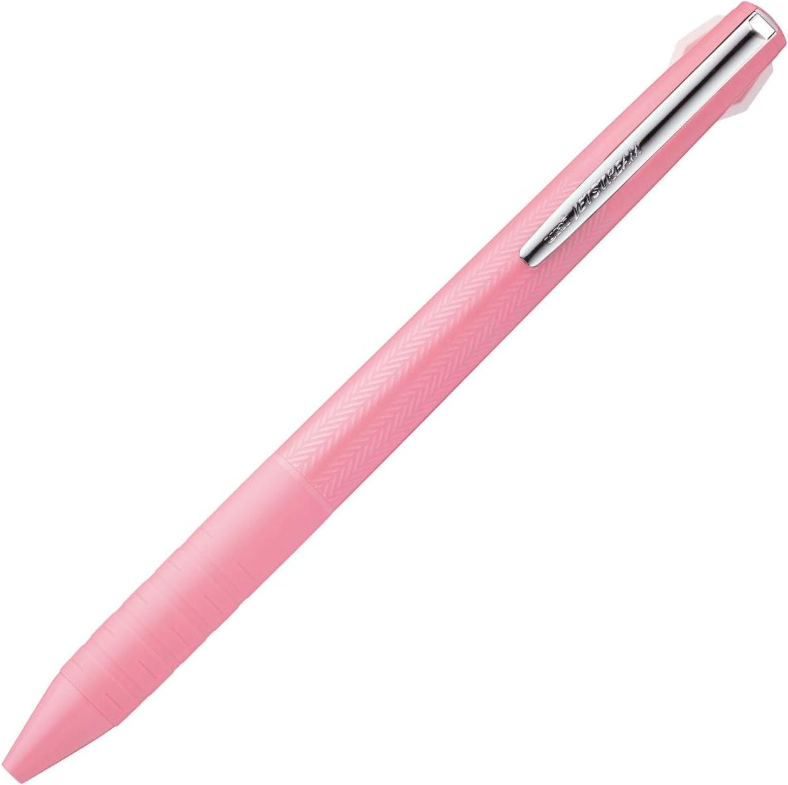Uni Jetstream Slim Compact, 3 Colors Ballpoint Pen (Black, Red, Blue) 0.38mm, Baby Pink Body (SXE3JSS38.68)