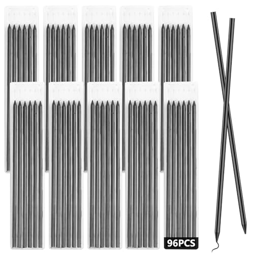 MROOFUL Druckbleistiftminen 5,6mm - 24 Bunte 2B Minen Für Künstler Und Zeichner