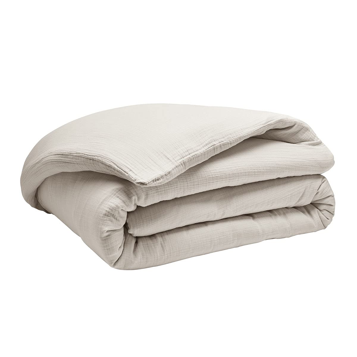 Housse de couette gaze de coton supérieure Tendresse aspect gaufré