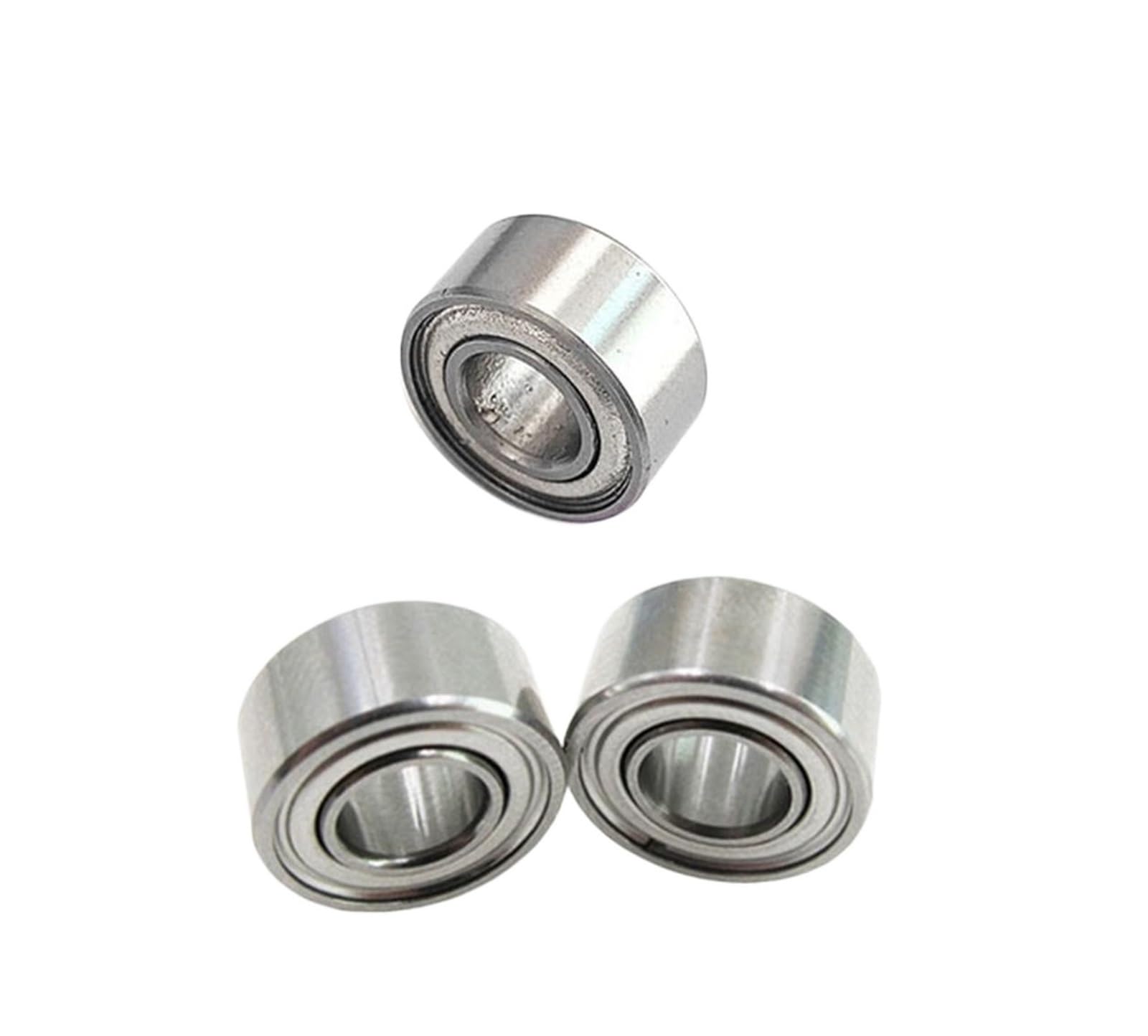 VSPPJYFG Bimetal Seal Shield Micro deep Groove Bearing 10pcs 685ZZ 5x11x5mm High Speed Ball Bearings Small Bearing Parts Carbon Steel(10pcs)
