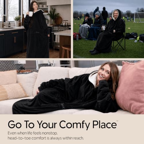 Image of THE COMFY Original Long | Shark Tank | Sherpa Wearable Blanket Hoodie