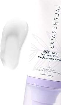 Skin Sensual Magic Sun Block Milk SPF 50+ Yeni Nesil Filtreli Yüz Güneş Kremi 50 ml | UVA + UVB Geniş Spektrum