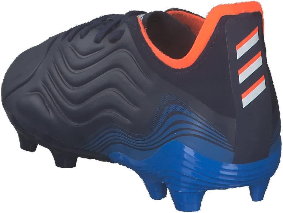 adidas Copa Sense.1 FG Junior Football Boots Soccer Cleats (UK 12.5K us 13K EU 31, Navy Orange White GW7403)