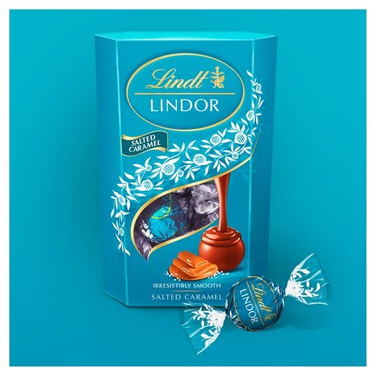Lindt Lindor Salted Caramel Truffles 200G