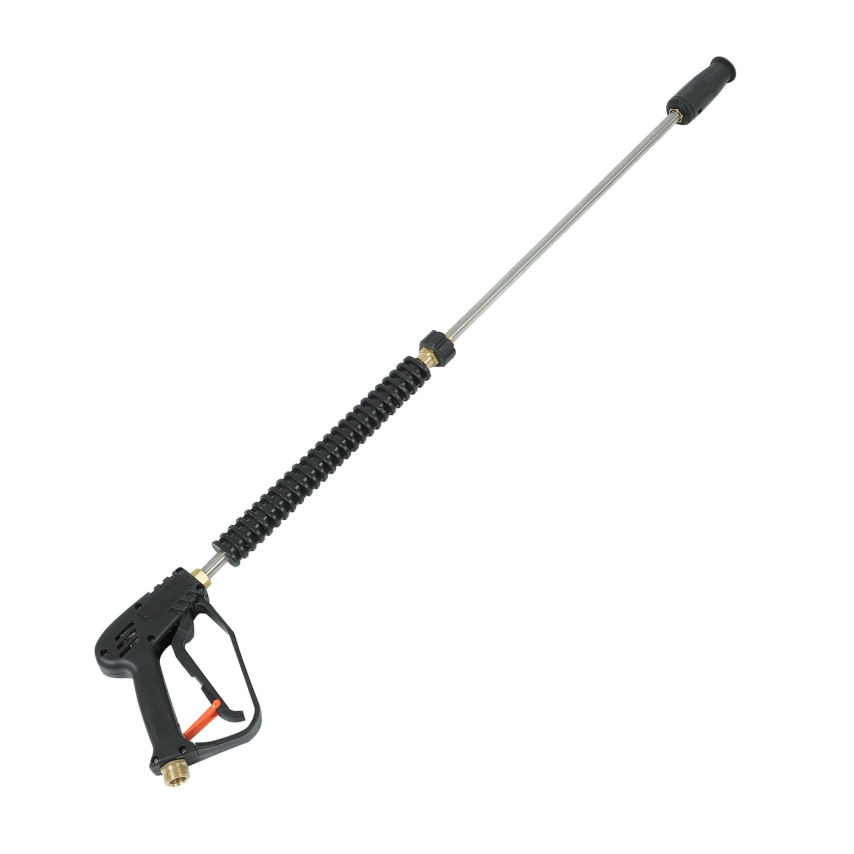 Boquillas Ajustables para Lavadora de Alta Presión Accesorios Profesionales para Lavado de Coches y Limpieza de Exteriores Compatible con Limpiadoras de Gas Mango Ergonómico para