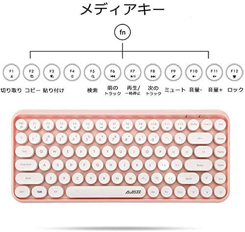 Amazon.co.jp: Reut-ajazz ブルートゥース タブレット用キーボード