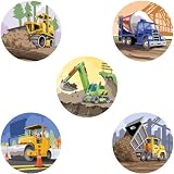 SmileMakers Earth Movers Stickers 100-pak