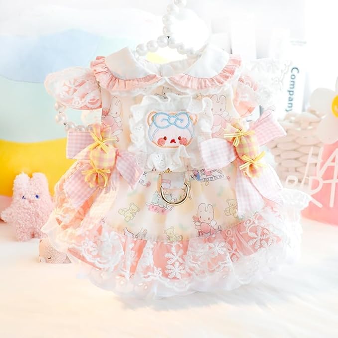 Vestido de Princesa Lolita para Perro Pequeño - Talla M - Candy Bear miniatura 3