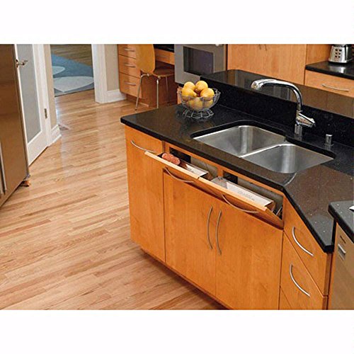 Rev-A-Shelf 25" Stainless Tip-Out Tray With Hinges for Kitchen Cupboard