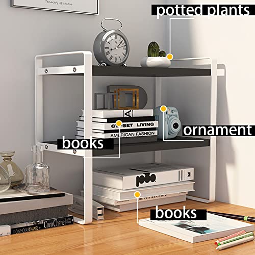 Sidianban USSNJ Desktop Organizer Shelf Office Storage Rack Computer Desk Bookshelf Adjustable Display Shelf thumb #5