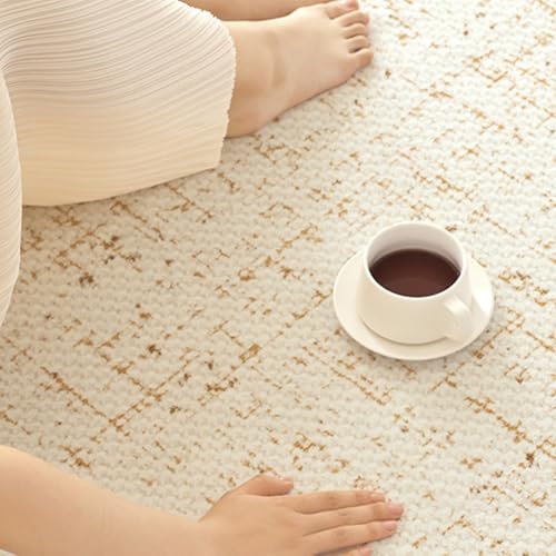Duży nowoczesny dywan – miękki puszysty antypoślizgowy dywan do salonu, sypialni, jadalni, kuchni, biura - nadaje się do prania, grube runo, nie gubi włosia