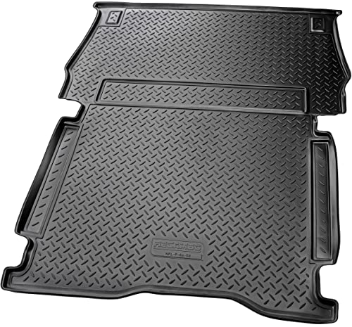 Recambo Tapis de coffre en caoutchouc de qualité supérieure pour BERLINGO II, Partner II, fourgon, surface de chargement | 2008-18 | Ajustement parfait avec...