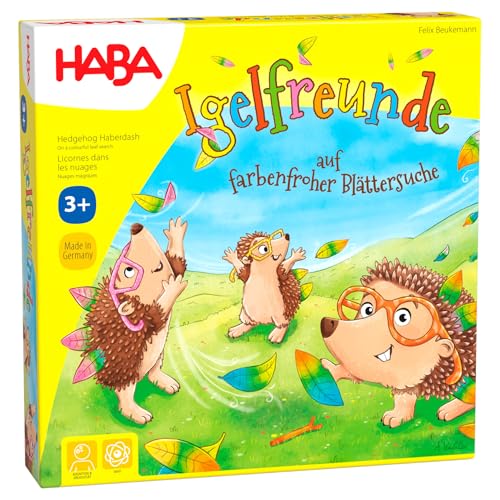 HABA Igelfreunde – Würfel- & Memospiel für Kinder ab 3 Jahren,...