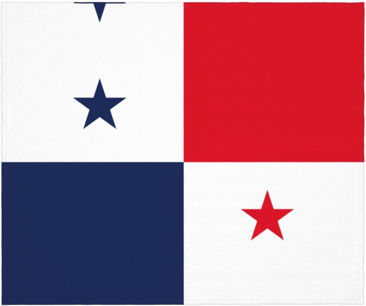 Flag of Panama Print Cozy Soft Blankets Warm 50x60 in Lightweight Blanket for Camping Travel