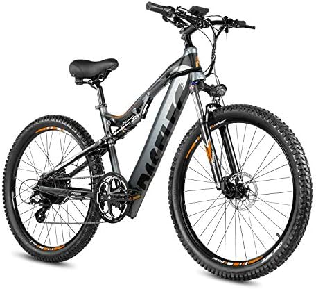 PASELEC Electric Bike for Adults with 1000W Peak Motor 768Wh Battery, Max 70 Miles & 28MPH, 27.5