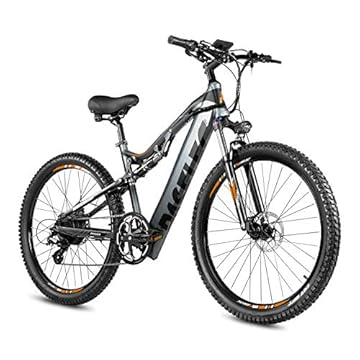 dual suspension electric mountain bike