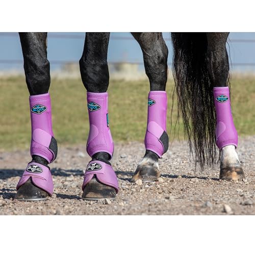 Image of Professional's Choice 2XCOOL Sports Medicine Horse Boots | Protective & Breathable Design for Ultimate Comfort & Durability in Active Horses | Value 4 Pack