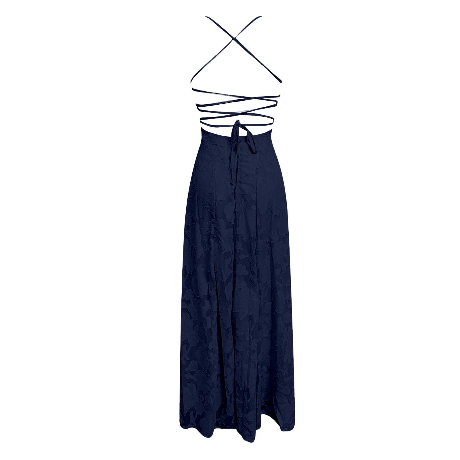 Abendkleid Damen Lang, Brautjungfernkleider mit Floralem Jacquard, Lange Kleider für Hochzeit, Elegantes Spaghettiträger Ballkleid, Langes Kleid für Hochzeitsgast, Abschlusskleid Abiball