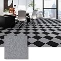 Floor Tiles Peel and Stick, Carpet Tiles Peel and Stick, Self Adhesive Carpet Floor Tile 20 Tiles/20 sq Ft Anti-Slip Squares Soft Padded Carpet Tiles for Kitchen Bedrooms Indoor Outdoor 12" x 12"