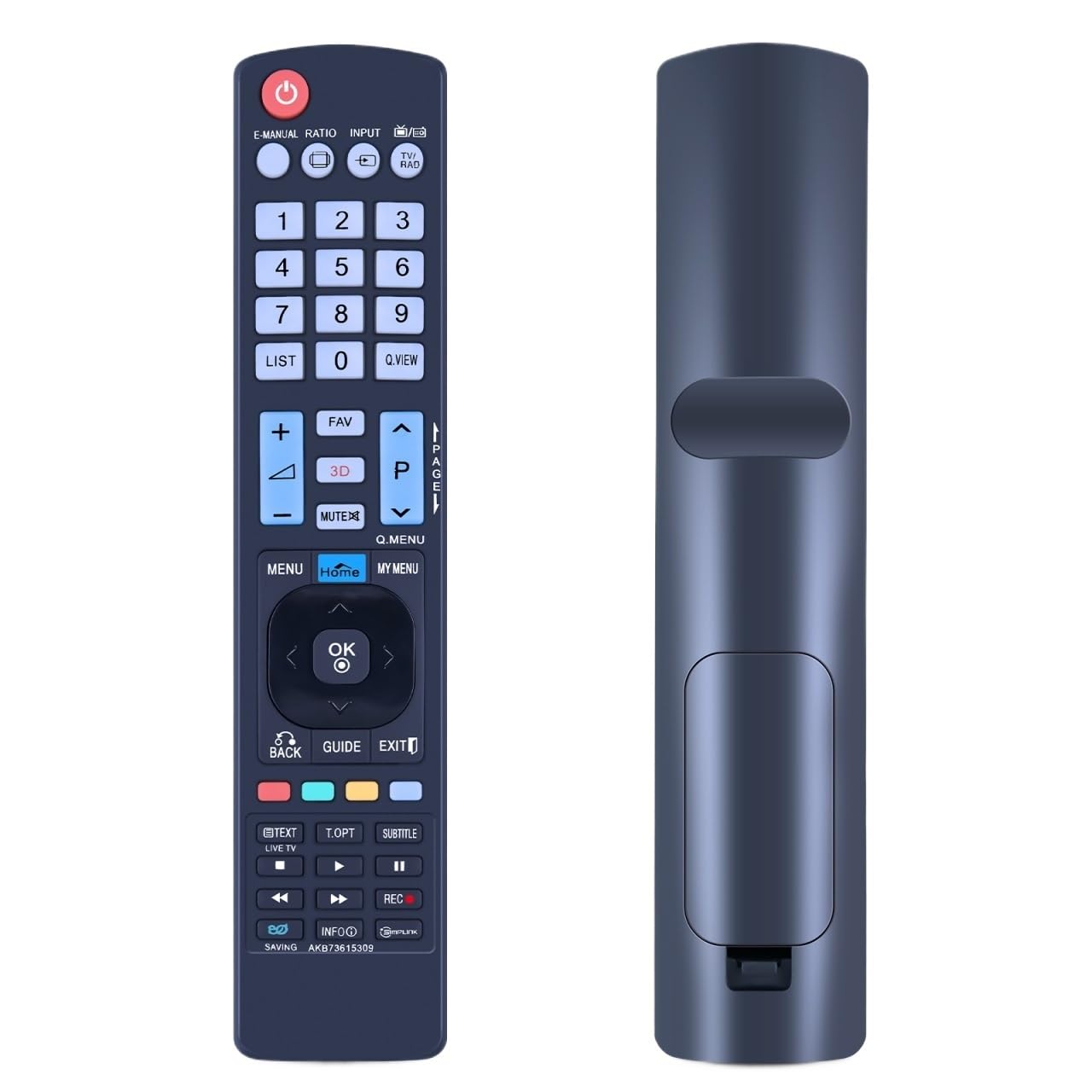 AKB73615309 Uniwersalny pilot do telewizora 3D Smart TV AKB73615306 AKB73615379 AKB72914202 AKB73615302 AKB73615361 AKB73615362