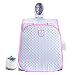 Lw Sauna steamer Przenośna sauna parowa Deluxe, składana skrzynia Wicking Box pełny księżyc relaks ciało pocenie się utrata wagi, leniwa SPA (kolor : B2)