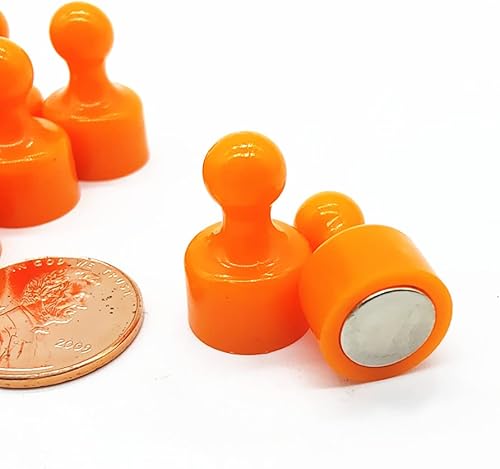 Miniatura 3 de 24 pines magnéticos para juego en miniatura, imán de peón útil para nevera, oficina, imanes de mapa, imanes de cocina, imanes de pizarra blanca,
